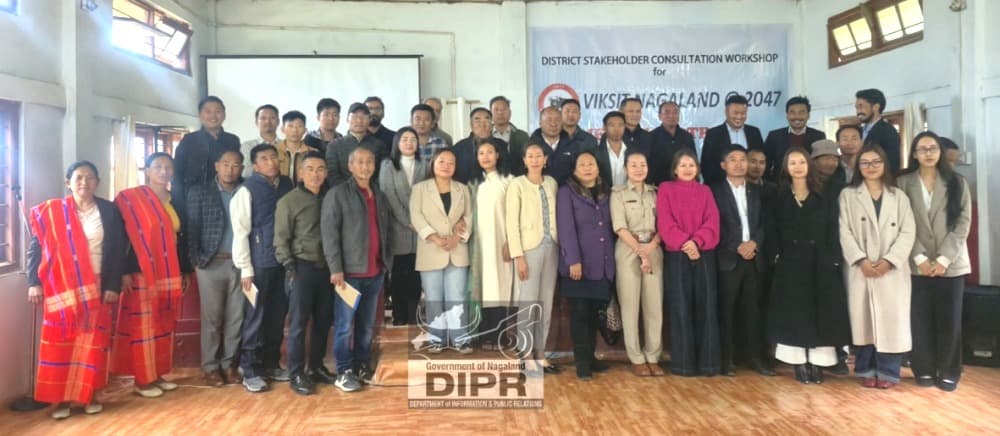 Meluri hosts consultation workshop on Viksit Nagaland