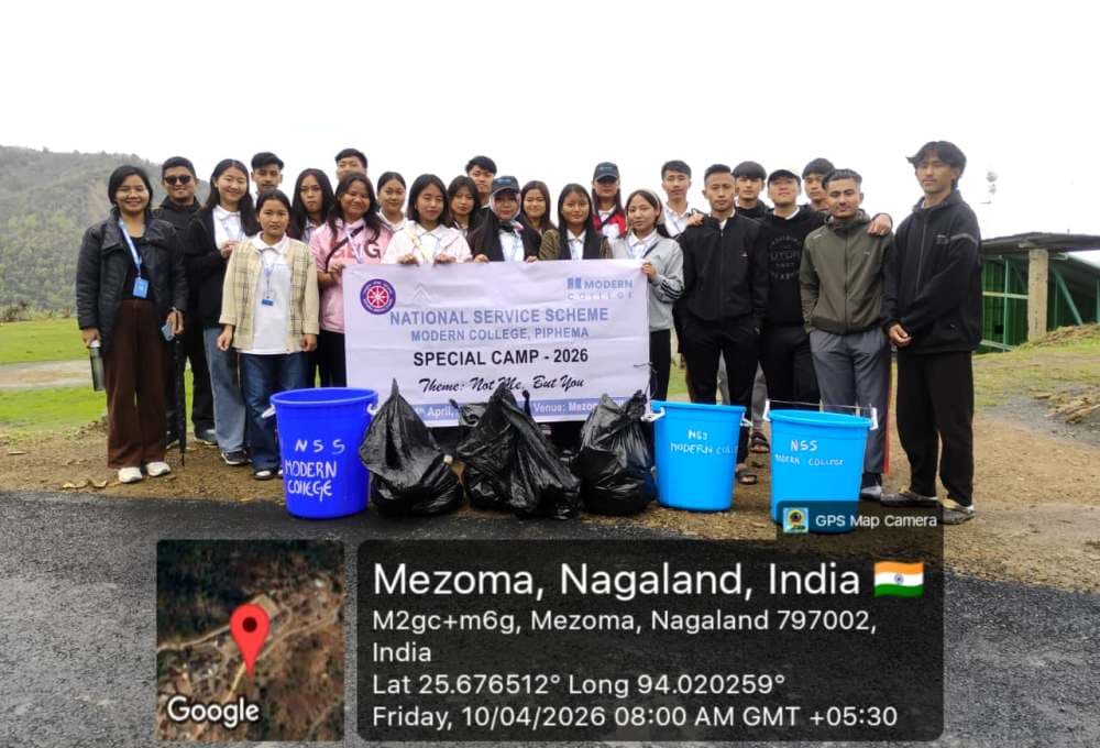 Modern College NSS conducts special camp at Mezoma Village