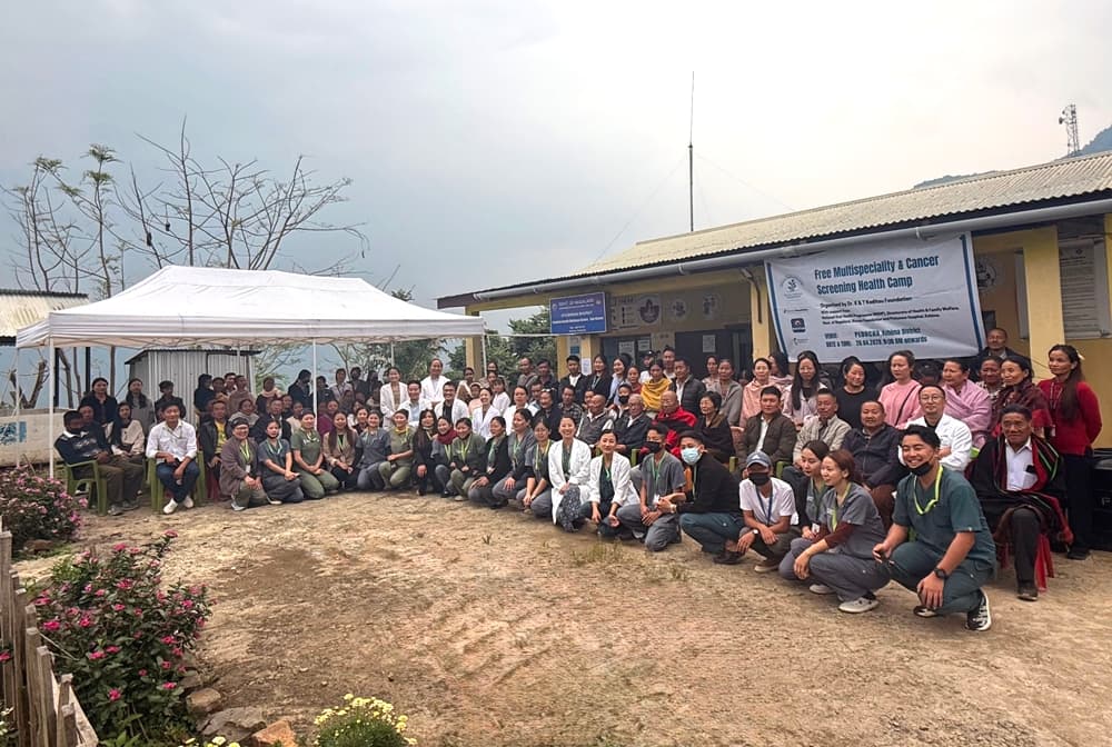 Multispeciality, cancer screening camp held at Peducha village