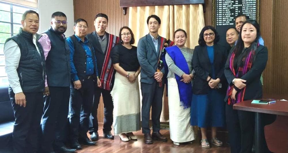 Nagaland University hosts Uniqlo India team during campus visit