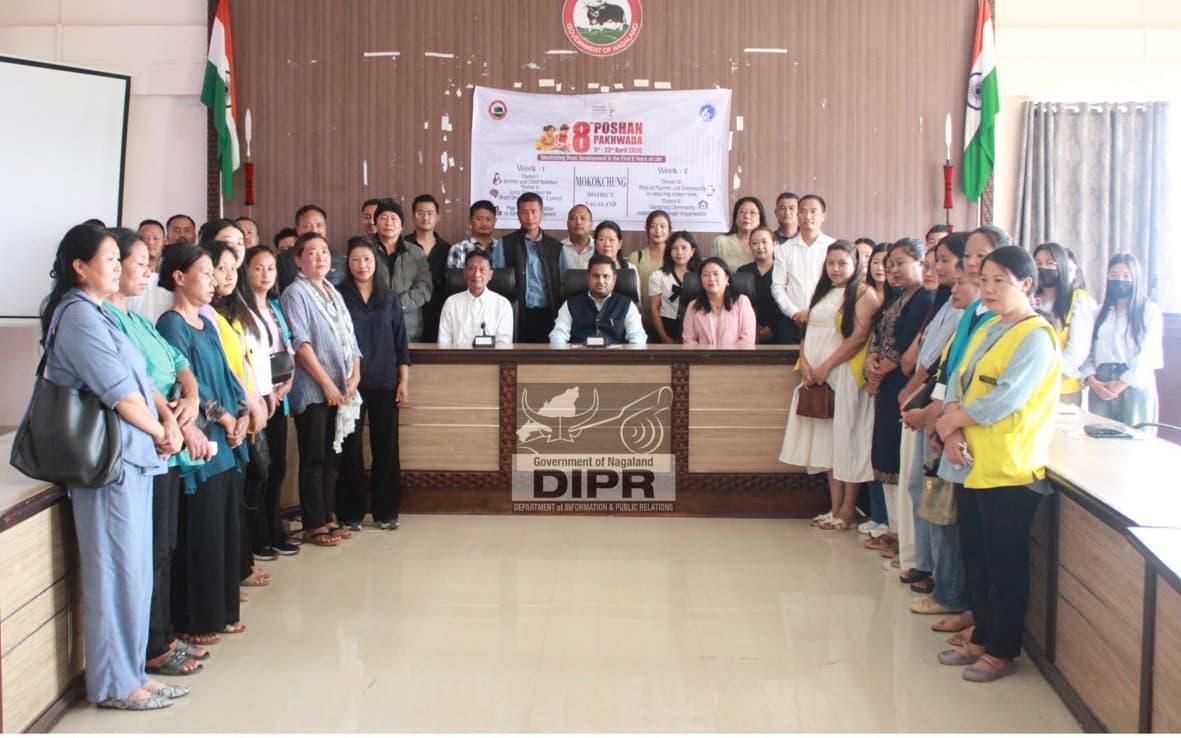 Poshan Pakhwada 2026 concludes in Mokokchung, Wokha