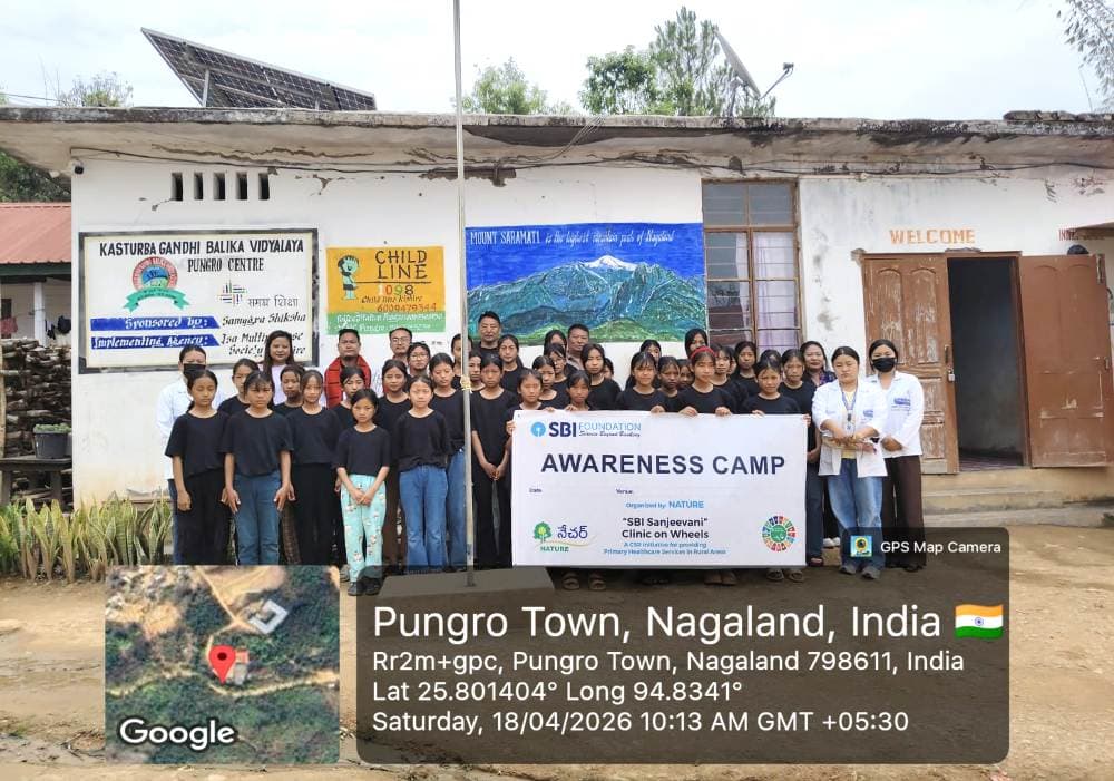 SBI Sanjeevani Clinic on Wheels conducts mental health awareness in Pungro