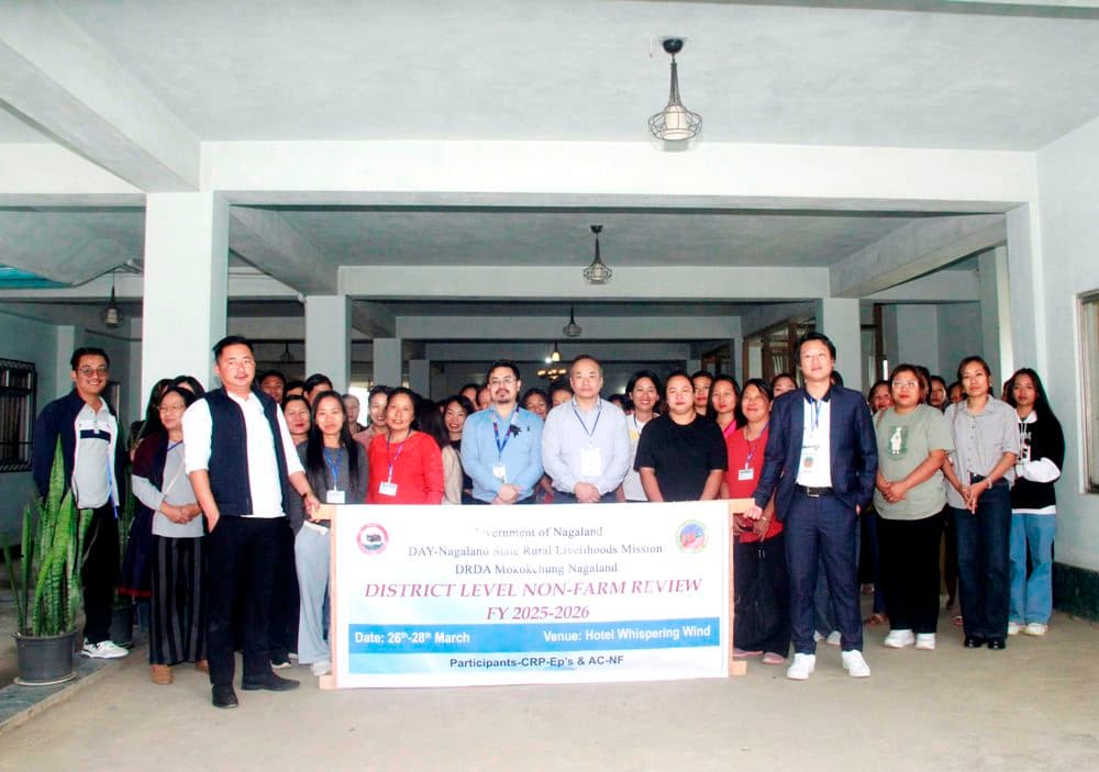 SHG training in Mokokchung highlights financial access