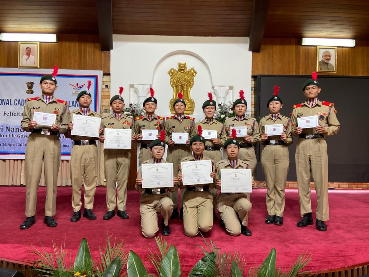 SJC NCC cadets receive awards, scholarship