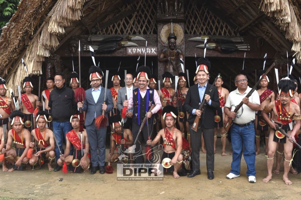 Finance Ministry Special Secretary Yadav inspects SASCI projects in Kohima