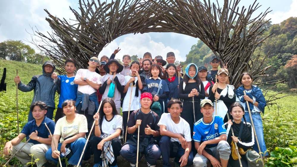 Social Work Students of St. Xavier College Senapati embark on rural practicum