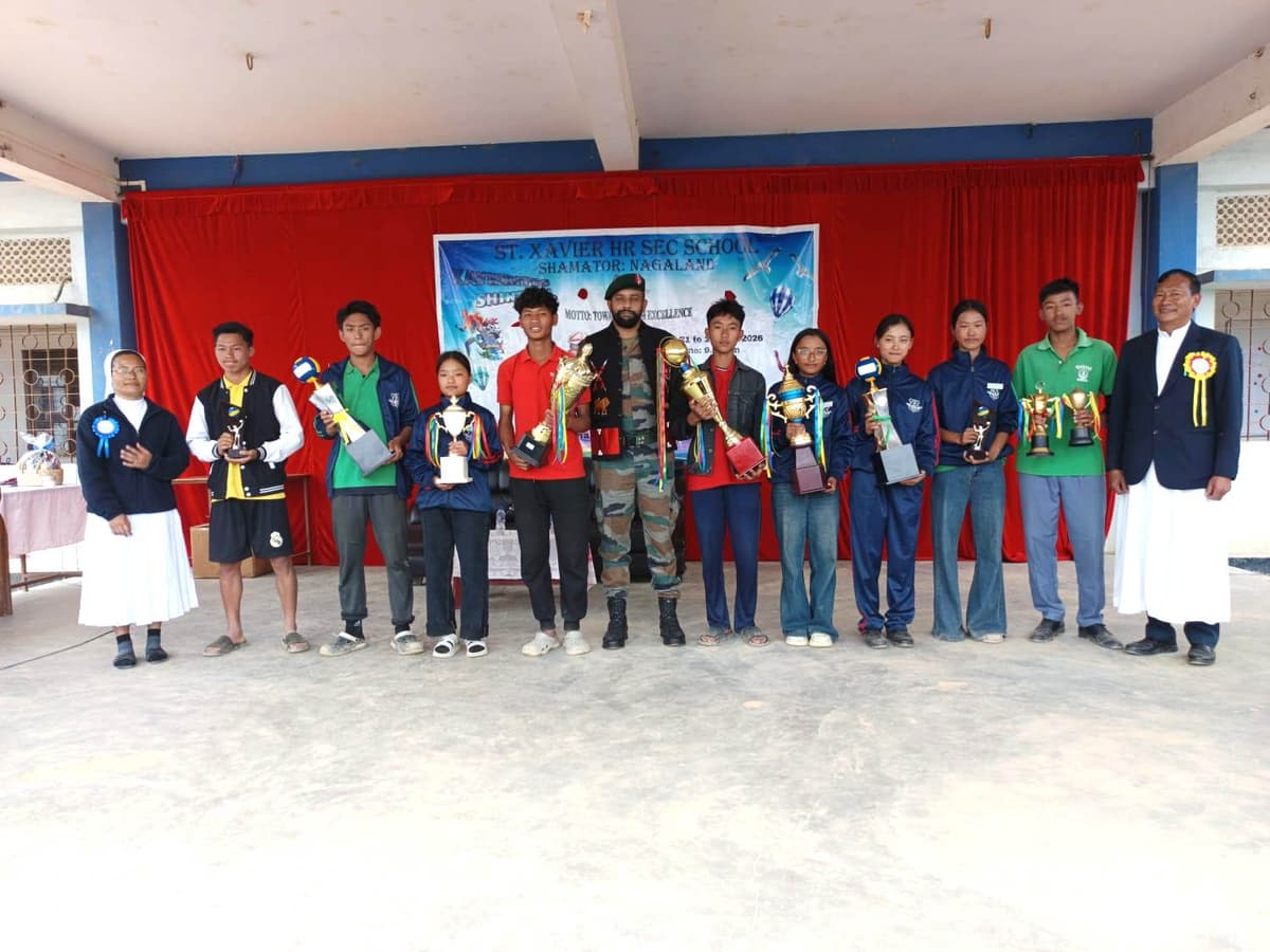 St. Xavier Higher Secondary School concludes annual games and sports