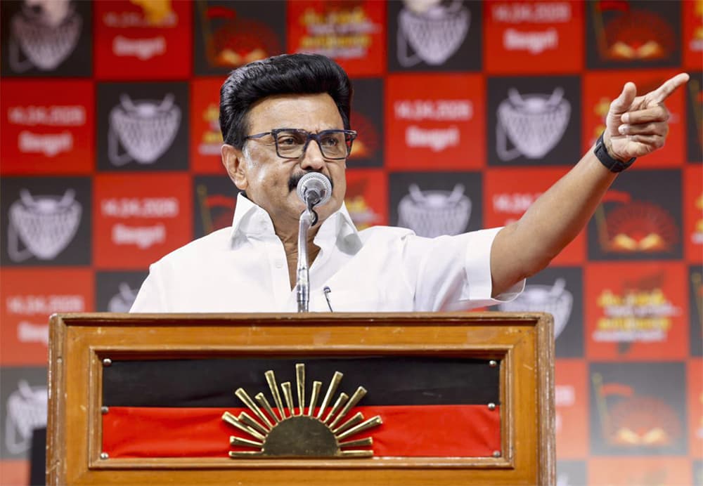 Black flag protest called in Tamil Nadu as Stalin slams Centre's delimitation move