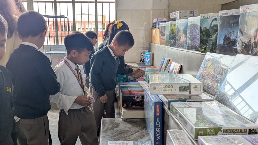 Stella HSS Kohima celebrates World Book Day with book fair