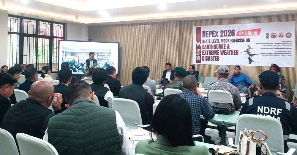 Nagaland: Table top exercises for NEPEx 2026 held across districts