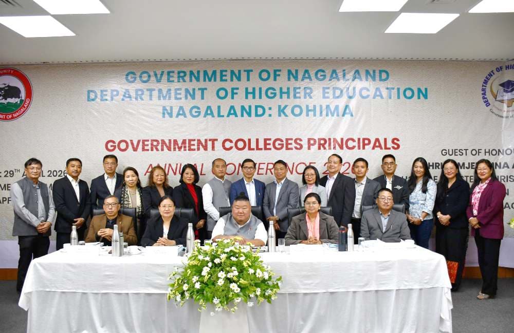 Government College Principals' Annual Conference held in Kohima