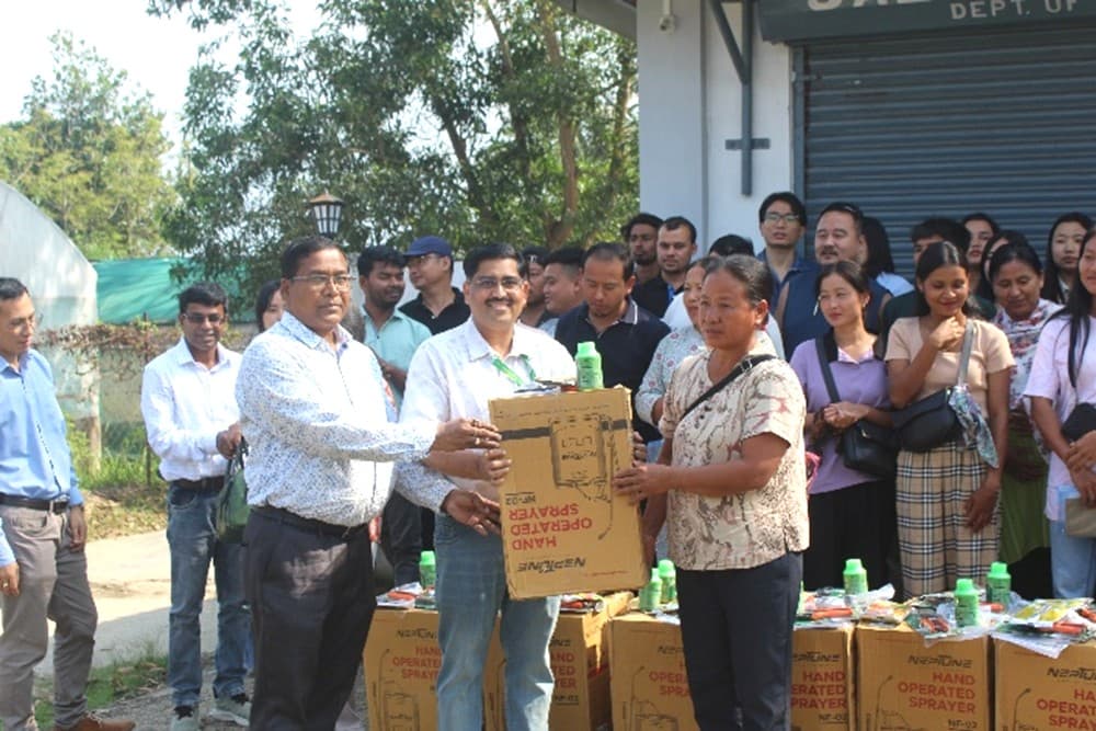 Training on grape cultivation held at Nagaland University in Medziphema