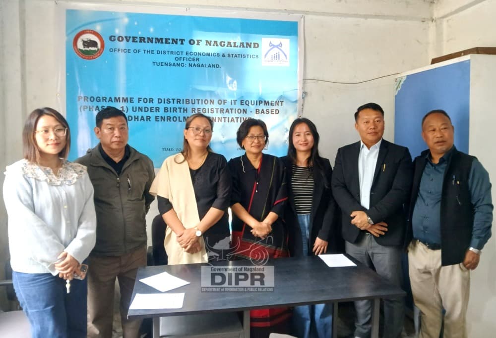 Tuensang goes digital with birth, death registrations