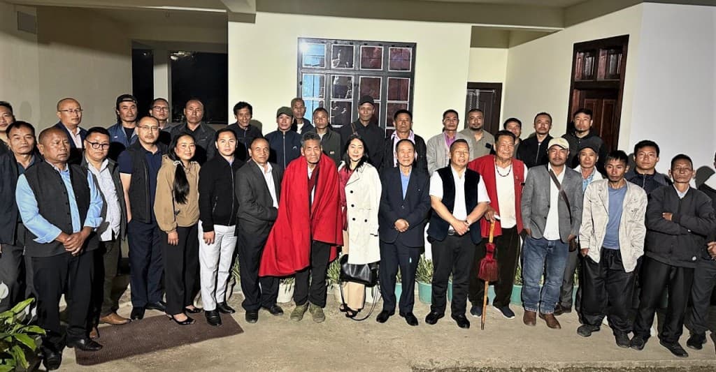 Veprasa Nyekha joins Naga People’s Front in Kohima
