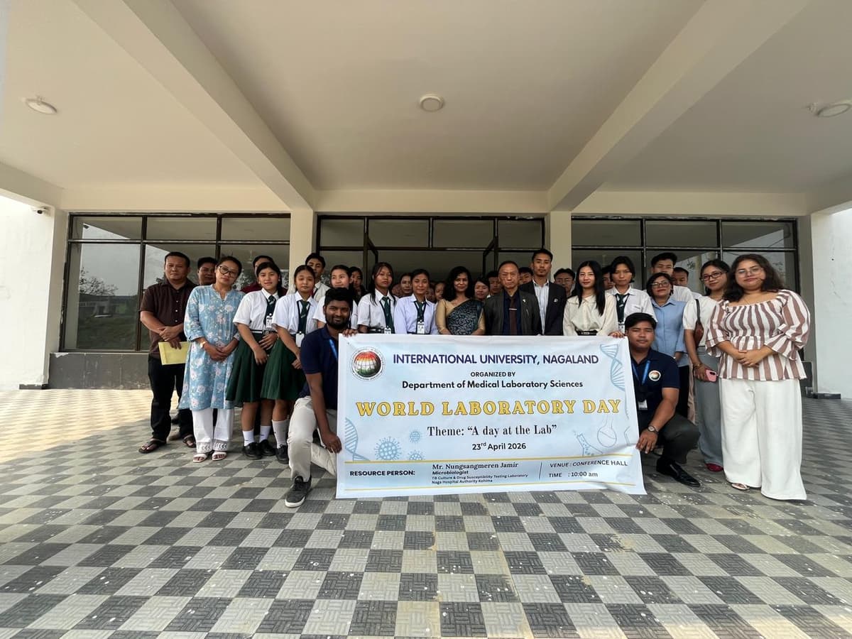 International University Nagaland marks World Laboratory Day 2026