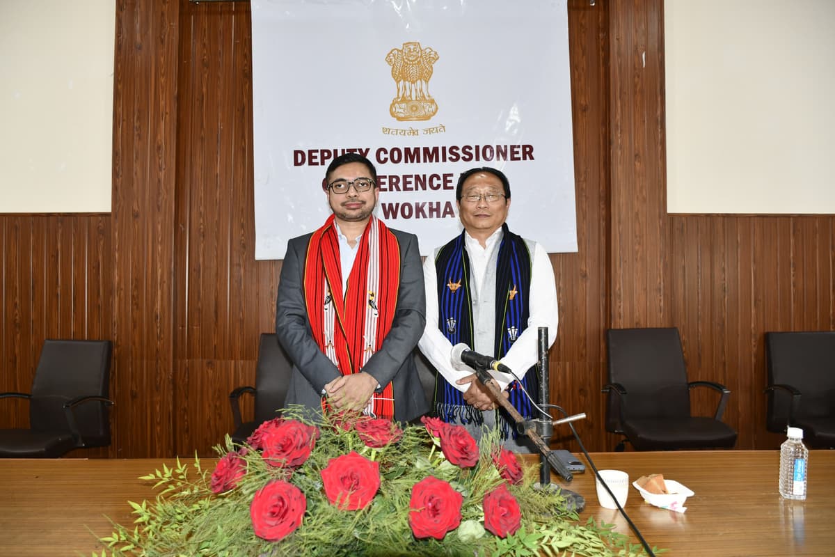 Wokha bids farewell to outgoing deputy commissioner
