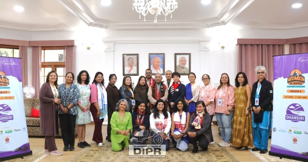 Women on Wheels Season 4 team calls on Nagaland Governor