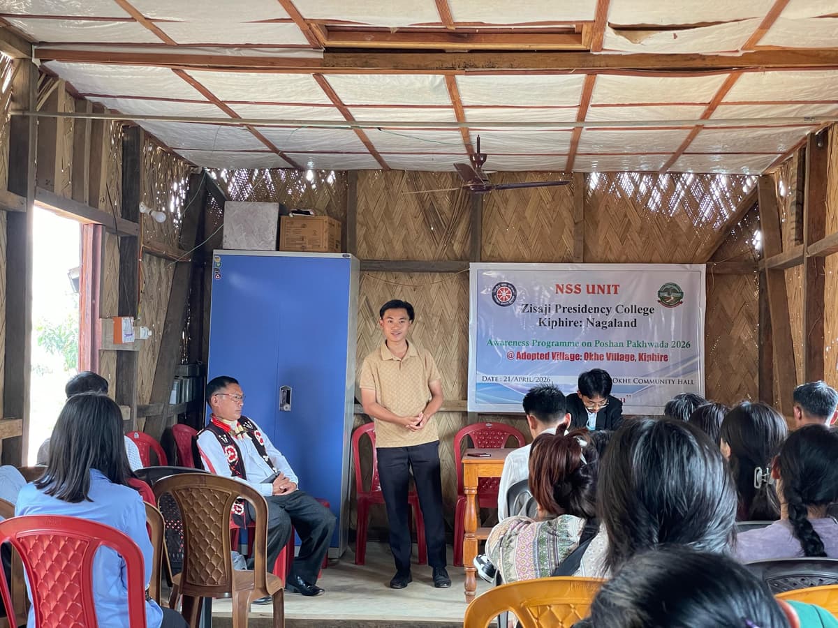 Zisaji Presidency College NSS unit conducts awareness on child development