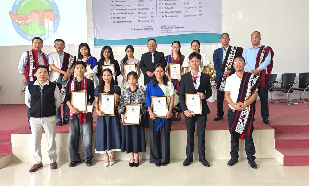 Meritorious students honoured in Kohima, Mokokchung & Wokha