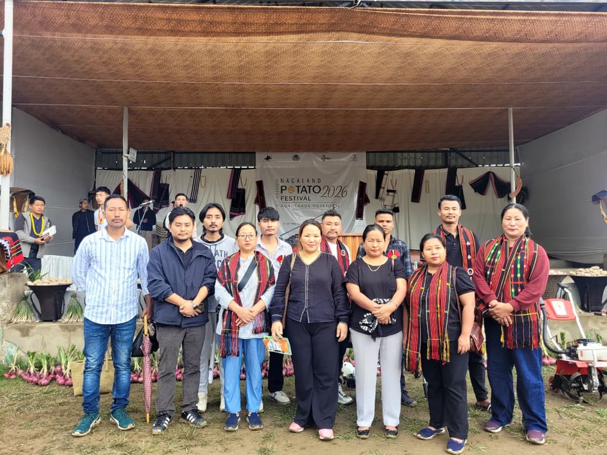 ATMA Niuland conducts exposure tour to Nagaland Potato Festival