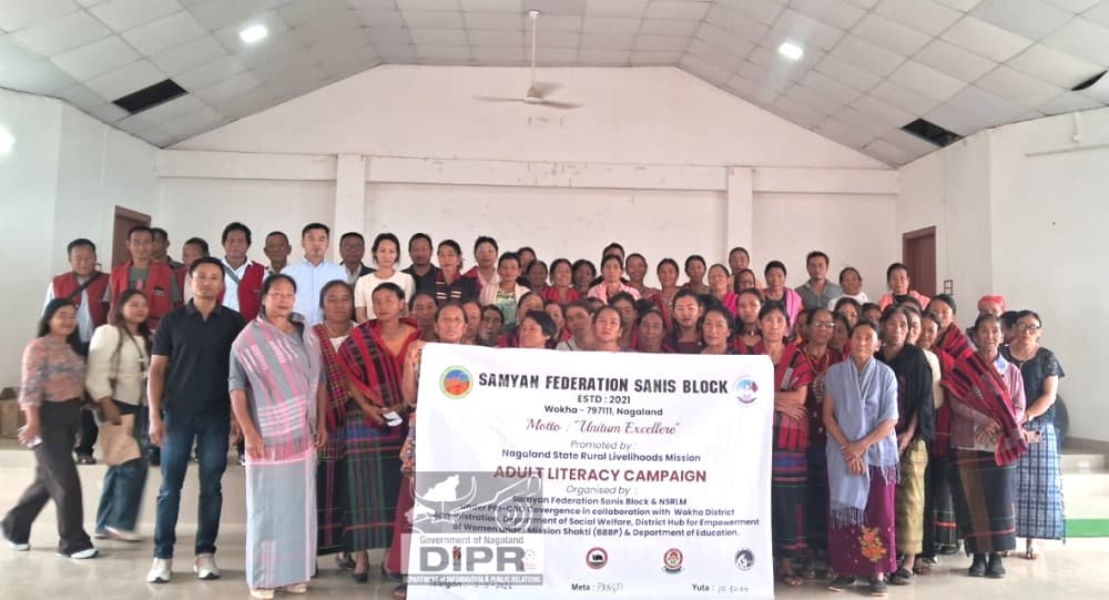 Nagaland: Adult literacy campaign launched at Pangti Village