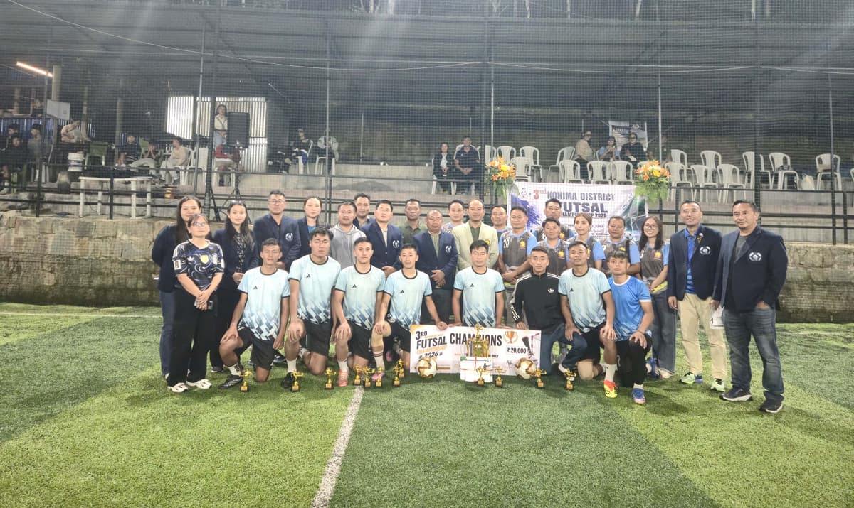 Aspirants FC win Kohima District Futsal Championship 2026