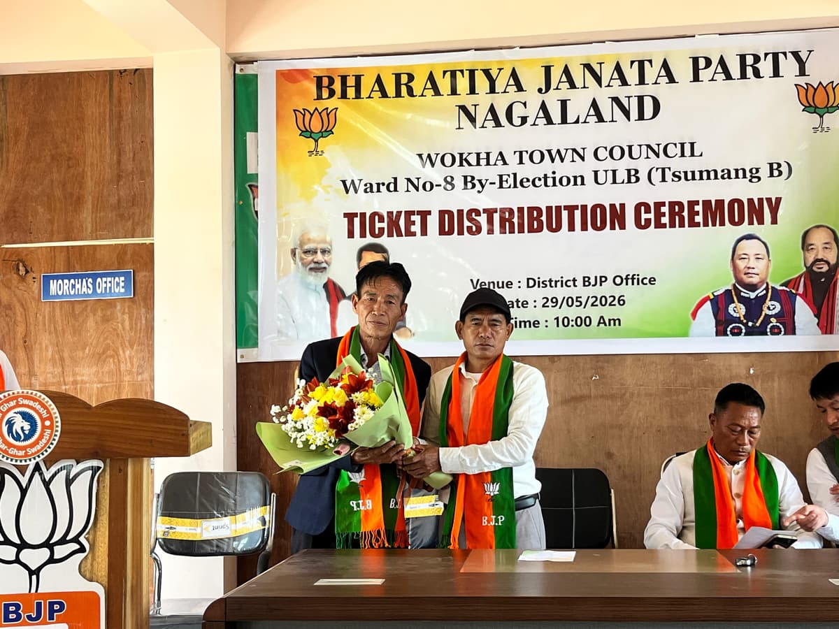 NPF, BJP in straight fight for Wokha ward by-poll