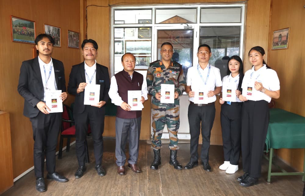 Book ‘Student’s Travelogue: A Collection of Memories’ released in Kohima