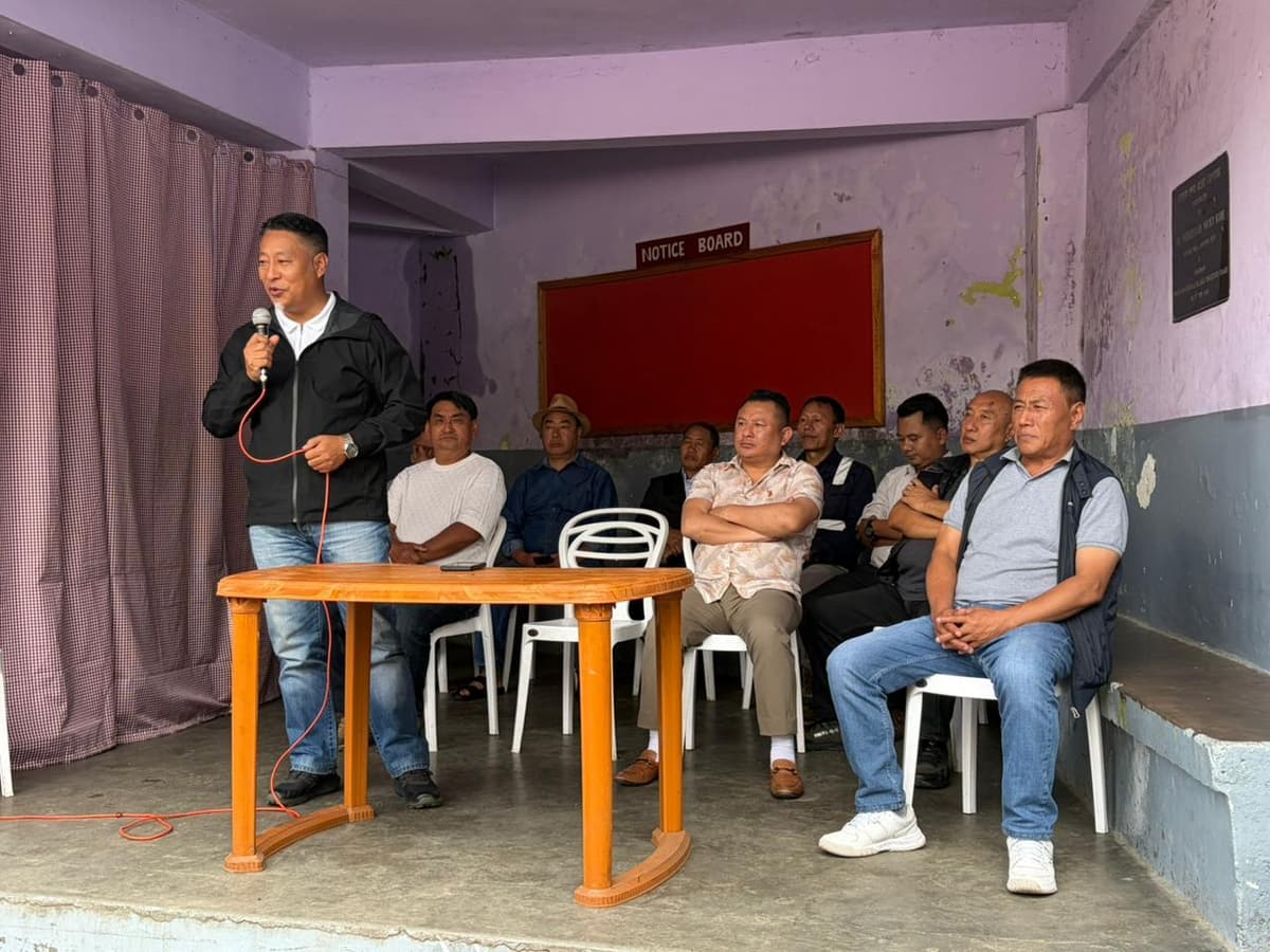 Dr. Rhutso launches free health camp in Kohima