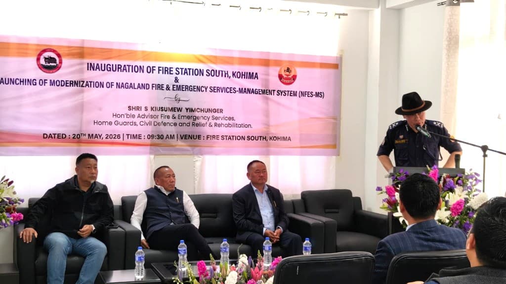 New Fire Station South building in Kohima inaugurated, NFES-MS launched