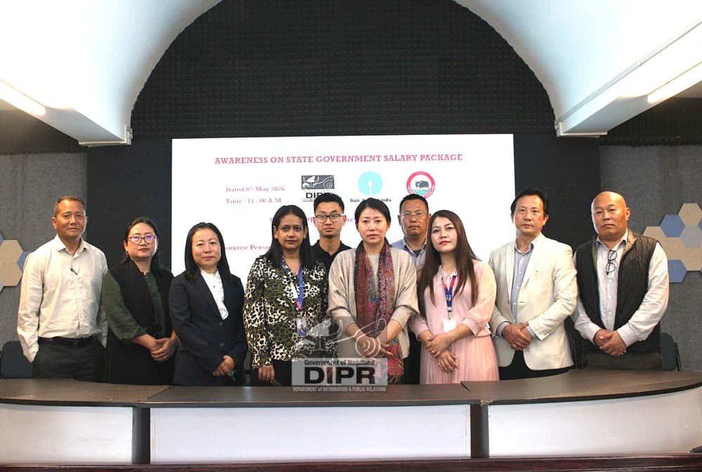 Nagaland: Government employees briefed on SBI salary package features