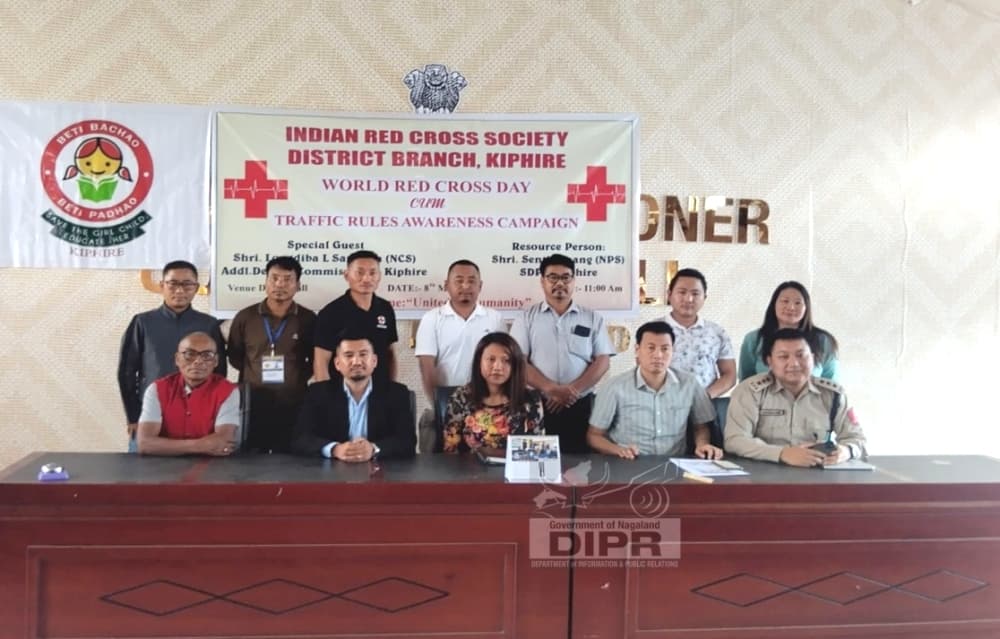 Indian Red Cross Society Kiphire observes World Red Cross Day