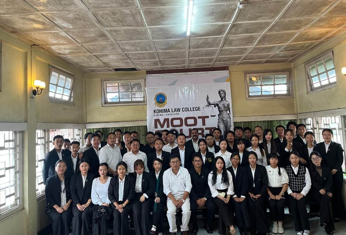 Kohima Law College conducts moot court exercise