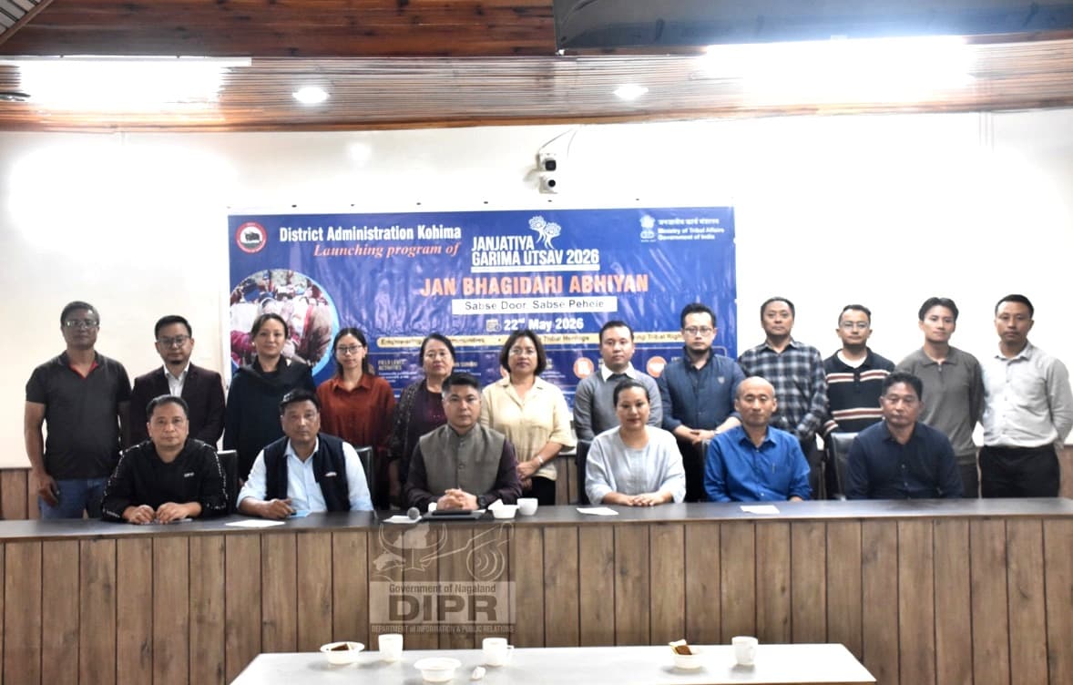 Kohima district rolls out Jan Bhagidari awareness drive