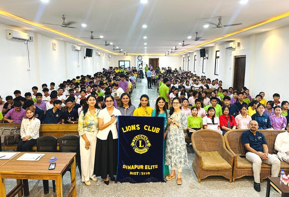 Lions Club of Dimapur Elite marks World No Tobacco Day