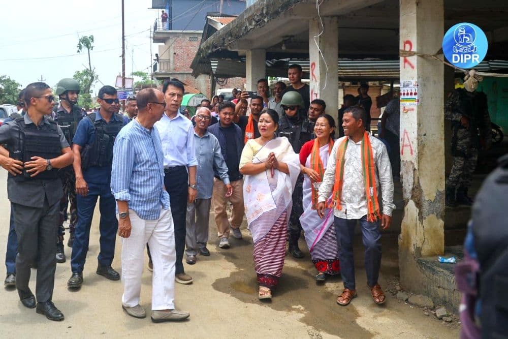 Manipur CM Yumnam Khemchand Singh inspects government facilities