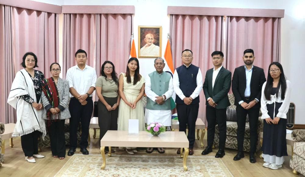 Media delegation from Nagaland calls on Governor