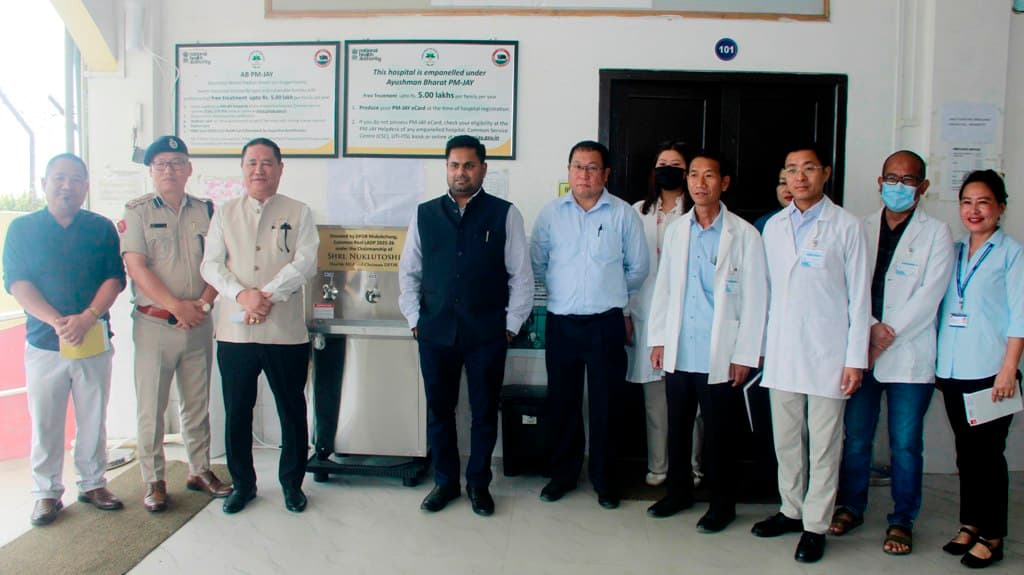Drinking water facility commissioned at Dr. Imkongliba Memorial District Hospital