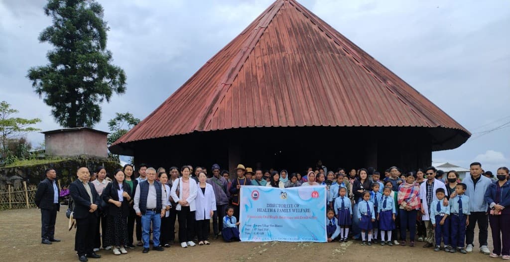 Mon district hosts district quality assurance meeting, health camp, and SUMAN training