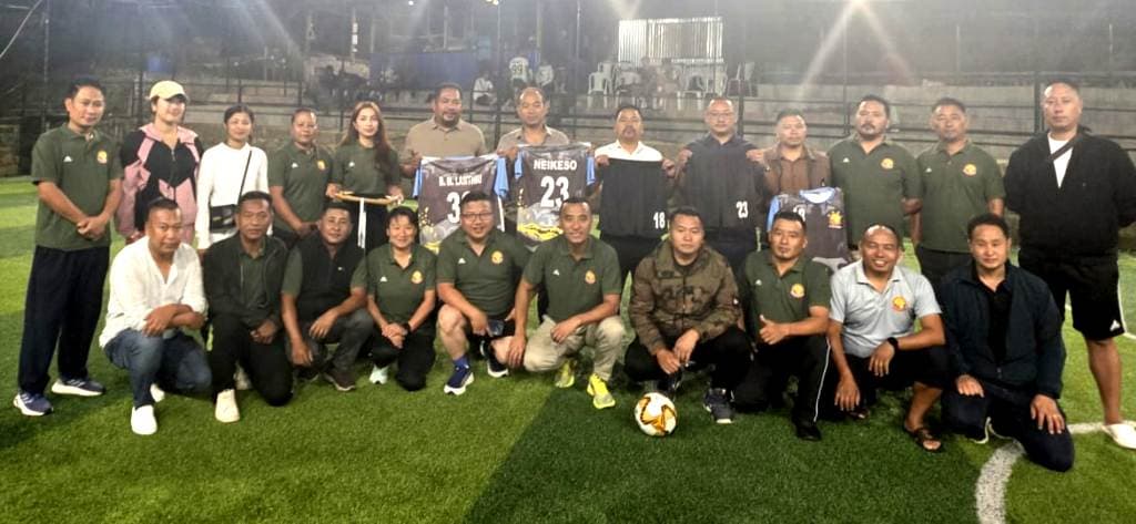 NASA unveils official team jersey ahead of Kohima District Futsal Championship exhibition match