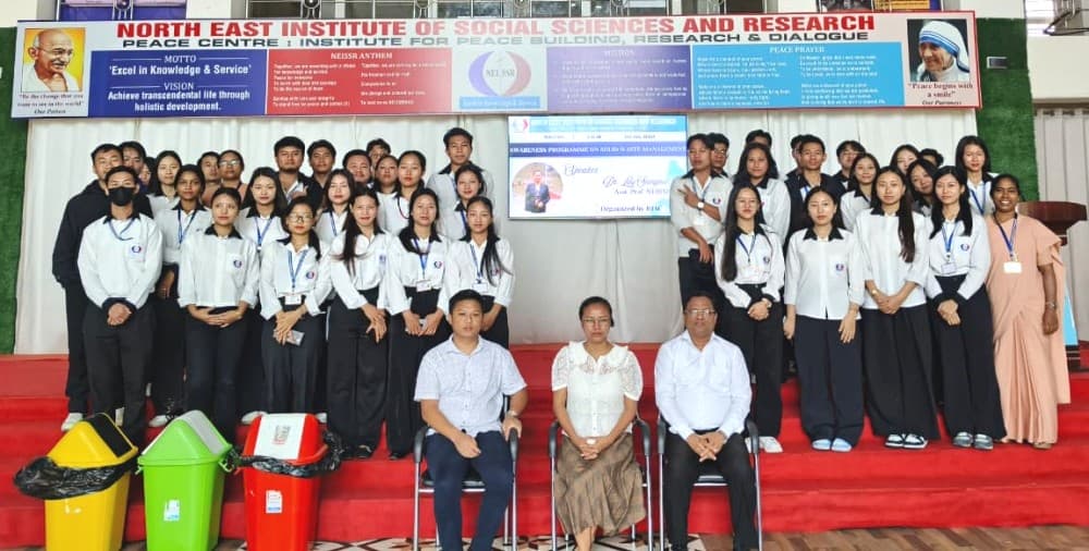 NEISSR holds awareness programme on solid waste management