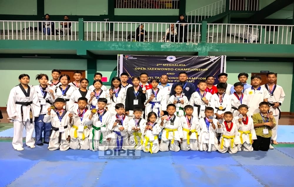 Nagaland bags 33 medals at Meghalaya Open Championship