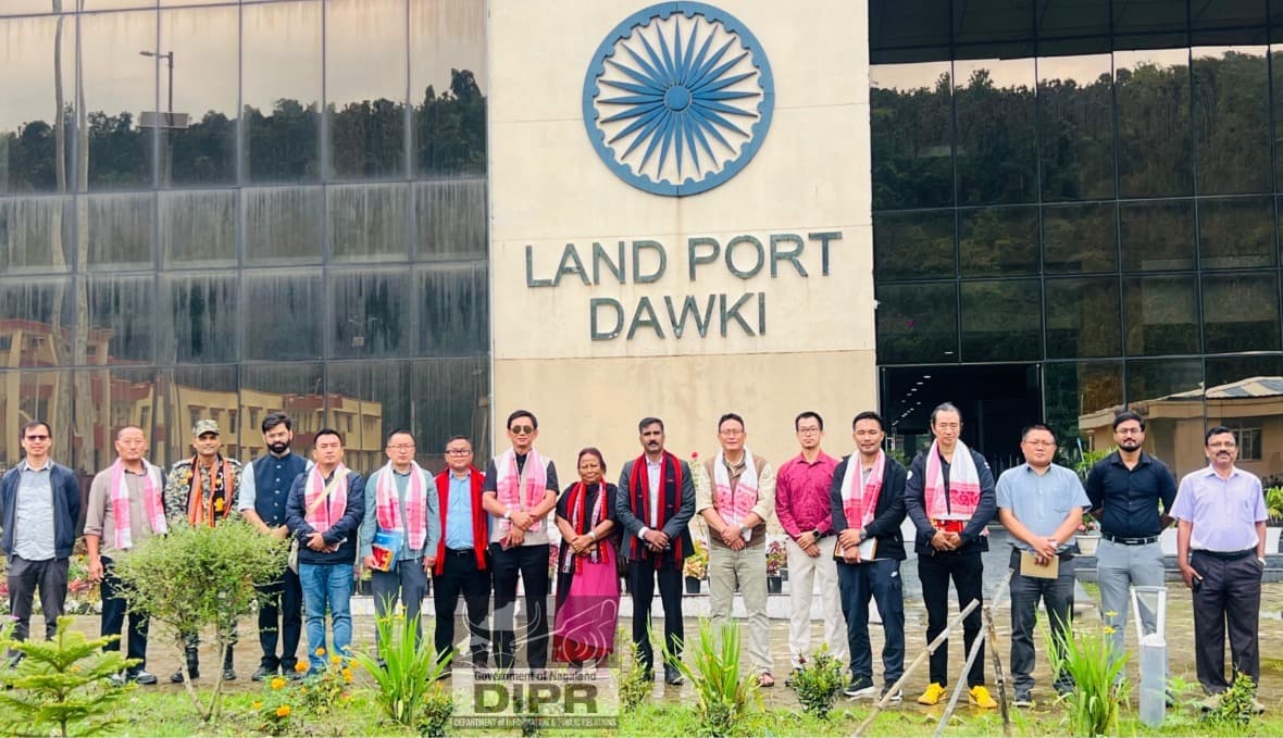Nagaland officials visit Meghalaya to explore cross-border trade opportunities