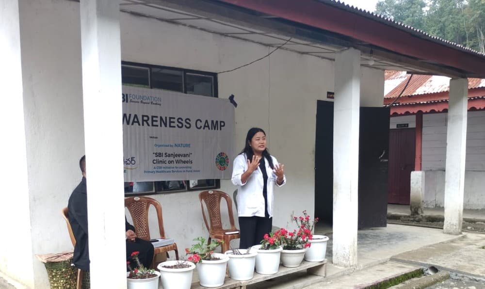 Nature SBI Foundation observes World Hypertension Day in Kiphire