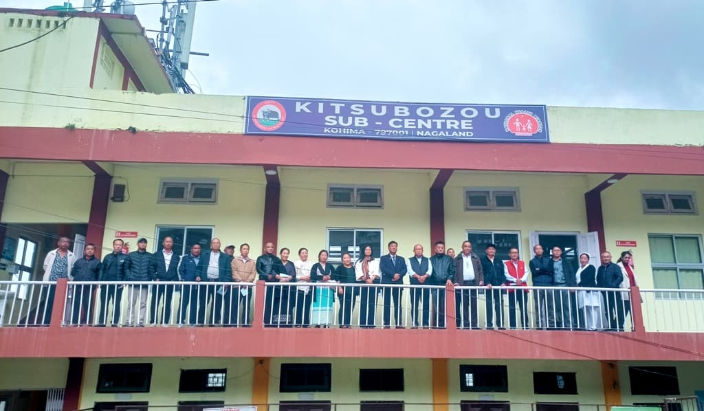 Newly renovated Kitsubozou Sub-Centre inaugurated in Kohima