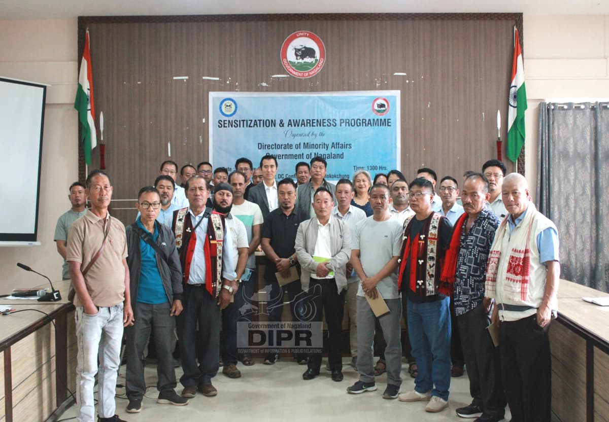 Awareness programme on welfare schemes for minorities held in Mokokchung