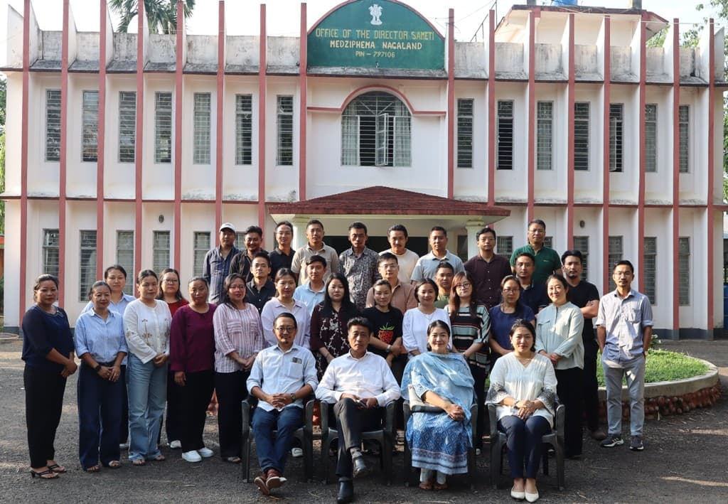 SAMETI Medziphema conducts training on natural farming for ATMA functionaries