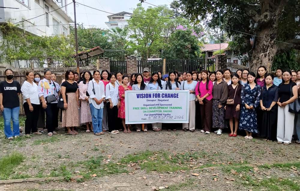 Vision for Change conducts skill development training for youth in Dimapur