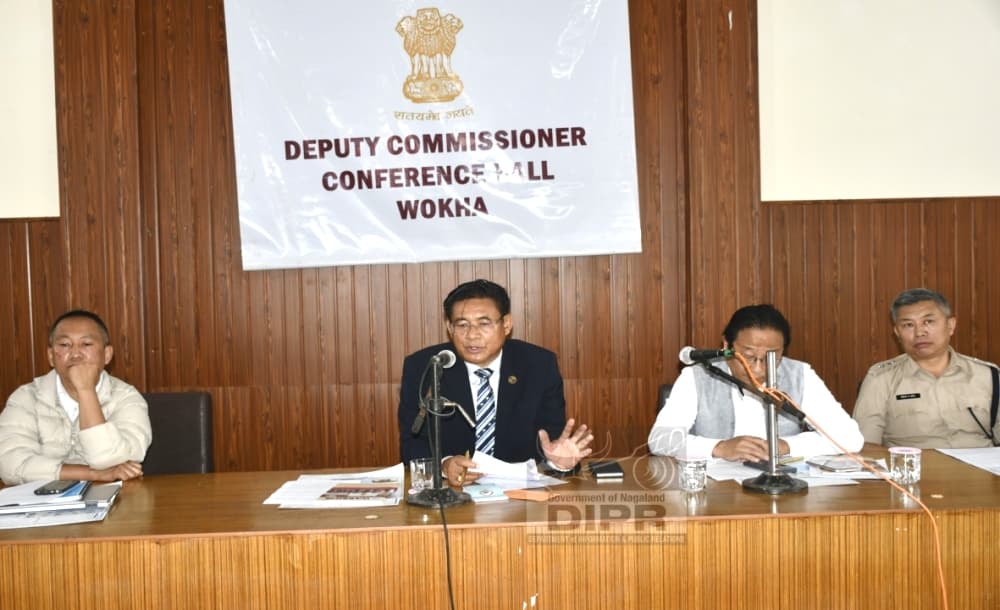 Wokha DPDB discusses hospital land, landslide threat