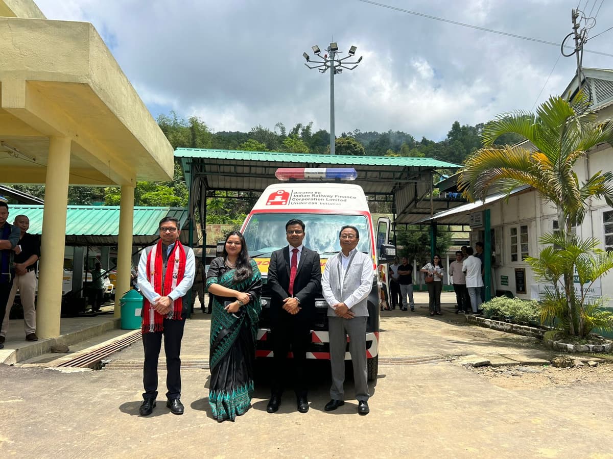 Wokha District Hospital gets ALS Ambulance